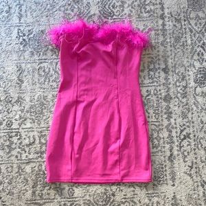 Dor l’ Dor Boutique Mini Pink Dress NWT